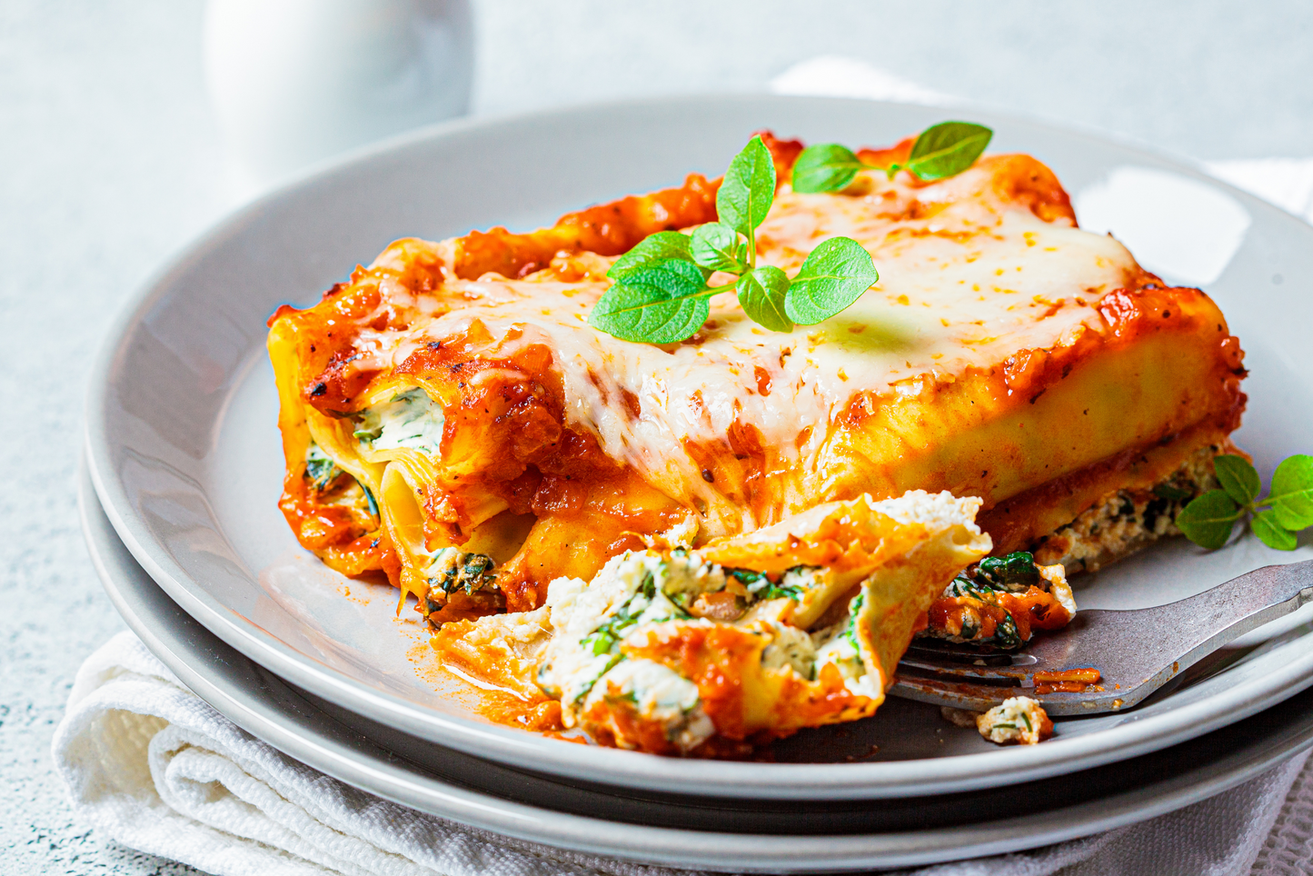Spinach and Ricotta Lasagna